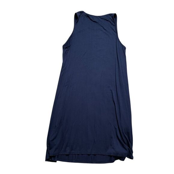 Karen Kane Maggie Trapeze Dress Navy Blue Size Large - Picture 3 of 4